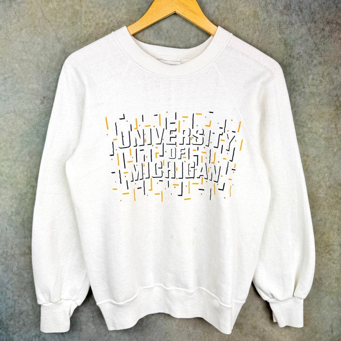 VTG 90s University of Michigan Wolverines Sweatshirt M