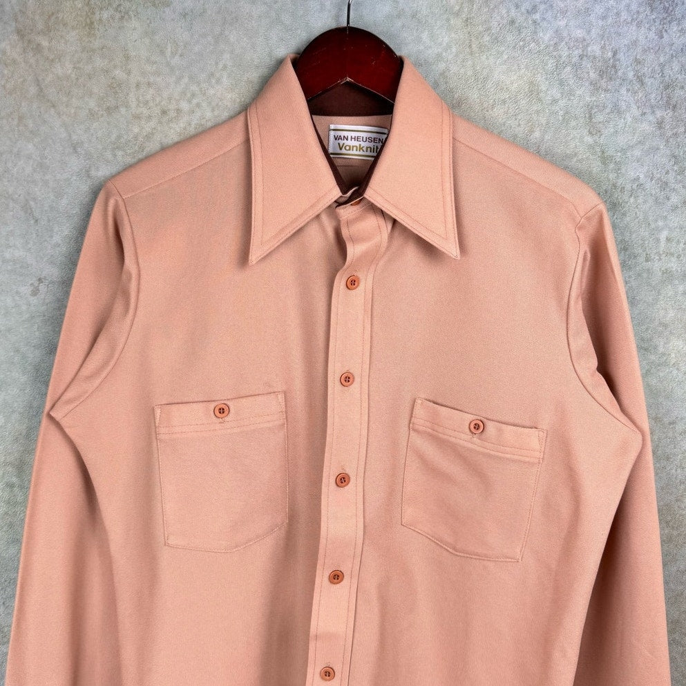 VTG 80s Van Heusen Button Up Shirt L