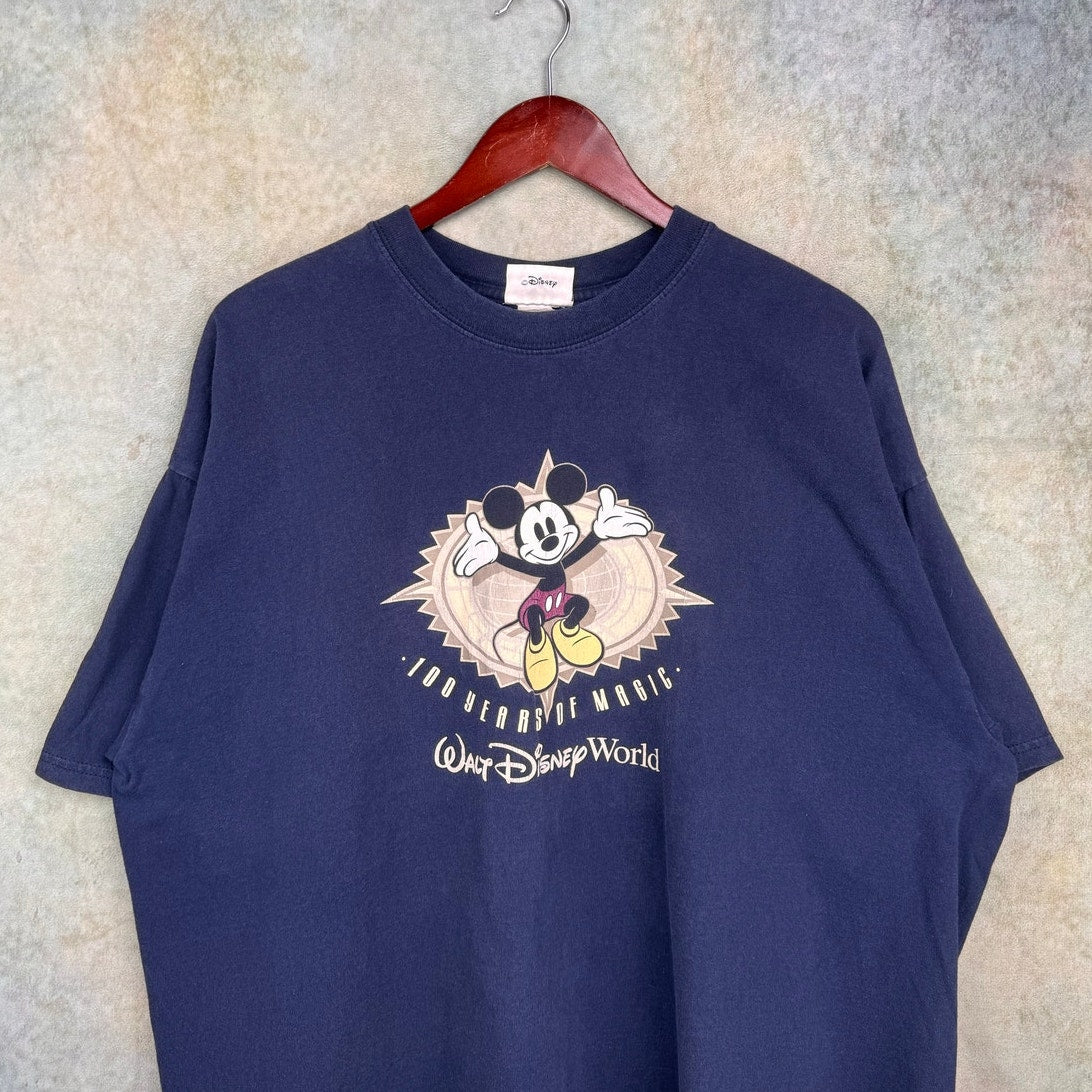 VTG 90s Mickey Disney World T Shirt XL