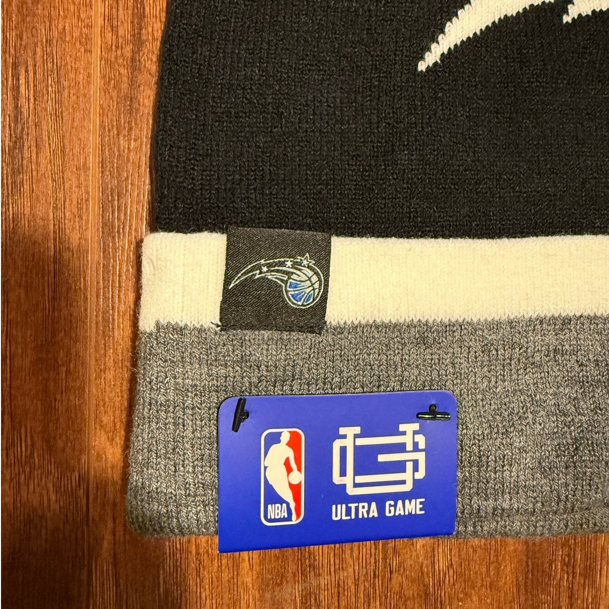 Orlando Magic NBA Ultra Game Beanie Hat NWT Basketball Sports Blue Gray White