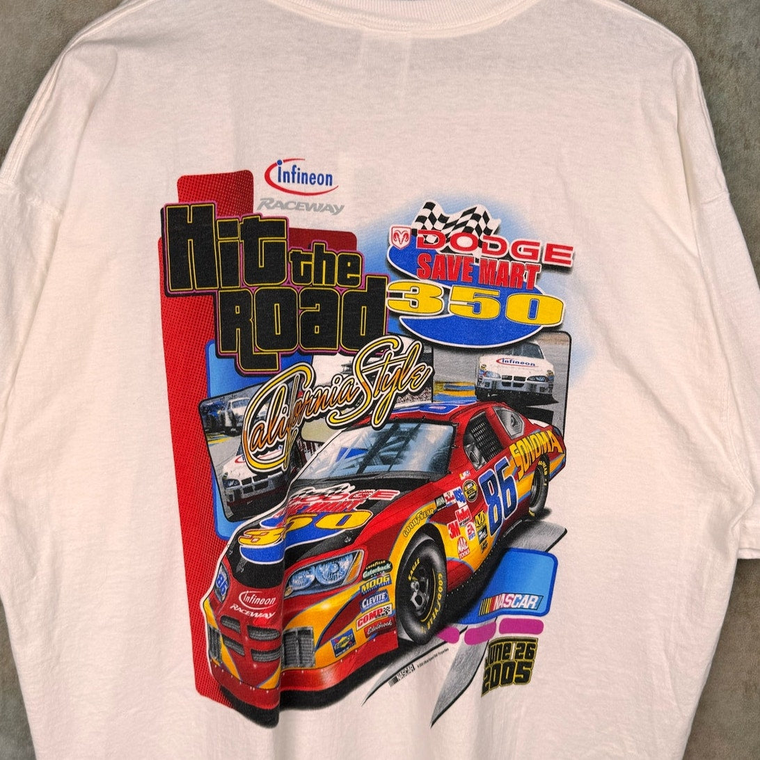 VTG Nascar Racing Save Mart 350 T Shirt XXL