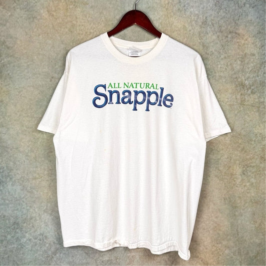 VTG Snapple Iced Tea Promo T Shirt Sz XL