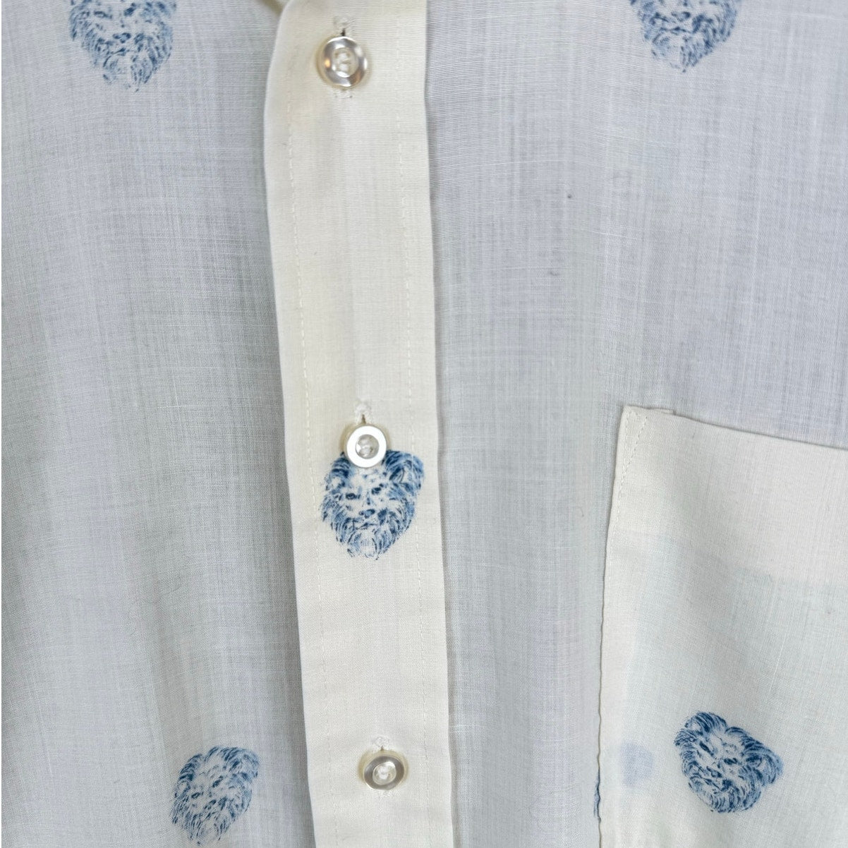 VTG 70s True Vintage Van Heusen Button Up Shirt M
