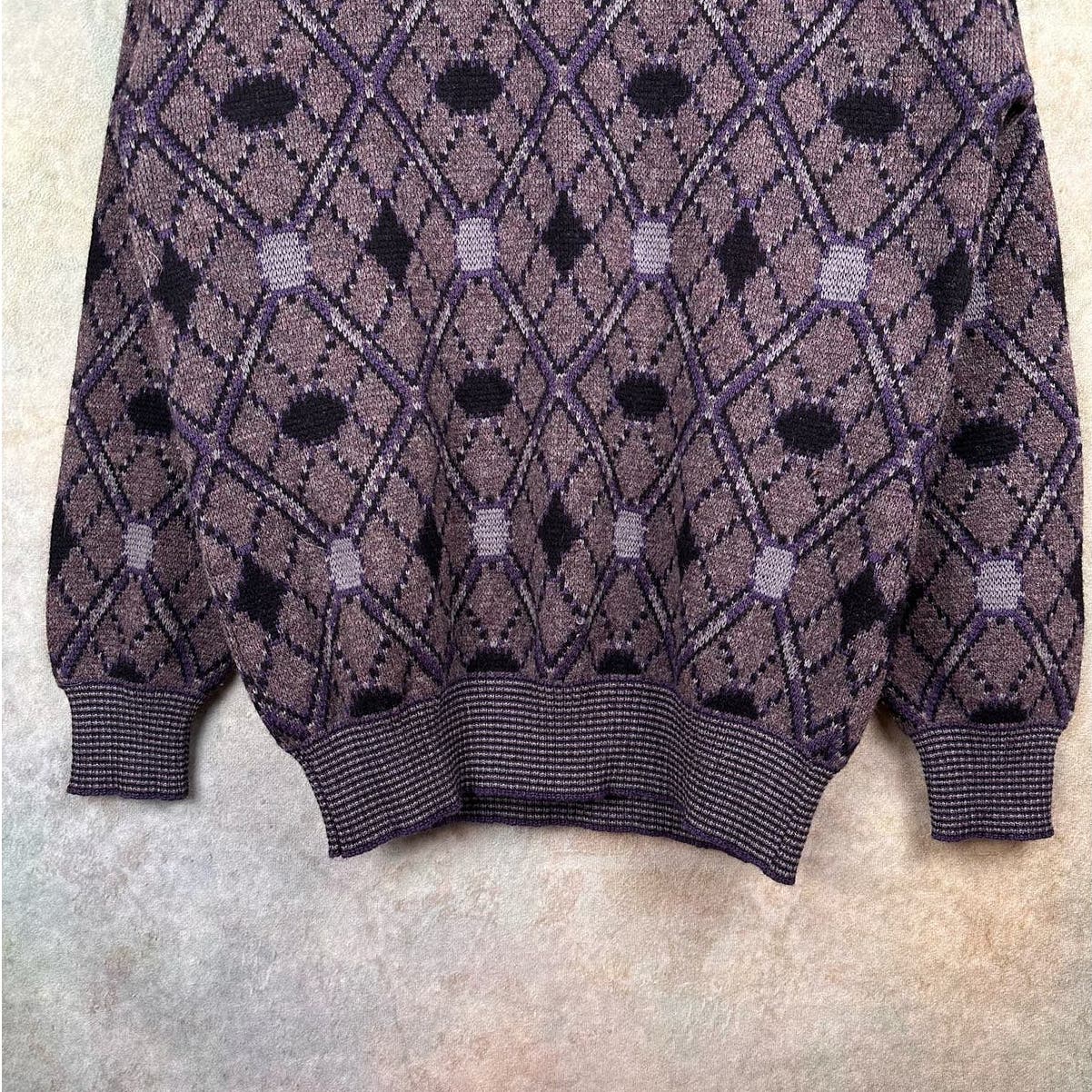 Vintage 90s Bloomingdales Wool Knit Sweater M