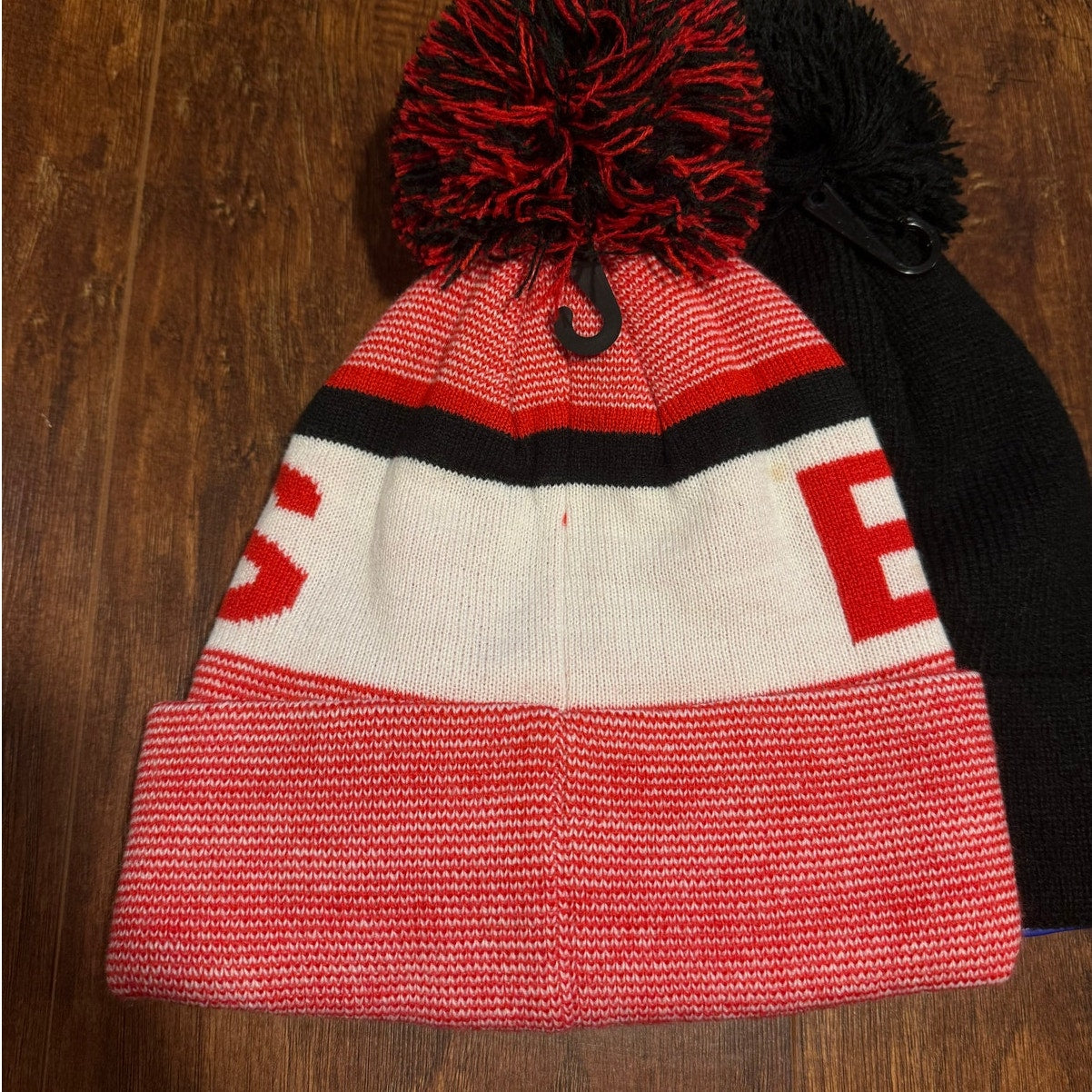 Chicago Bulls NBA Ultra Game Beanie Hat Bundle of 2 Winter Basketball Sports NWT