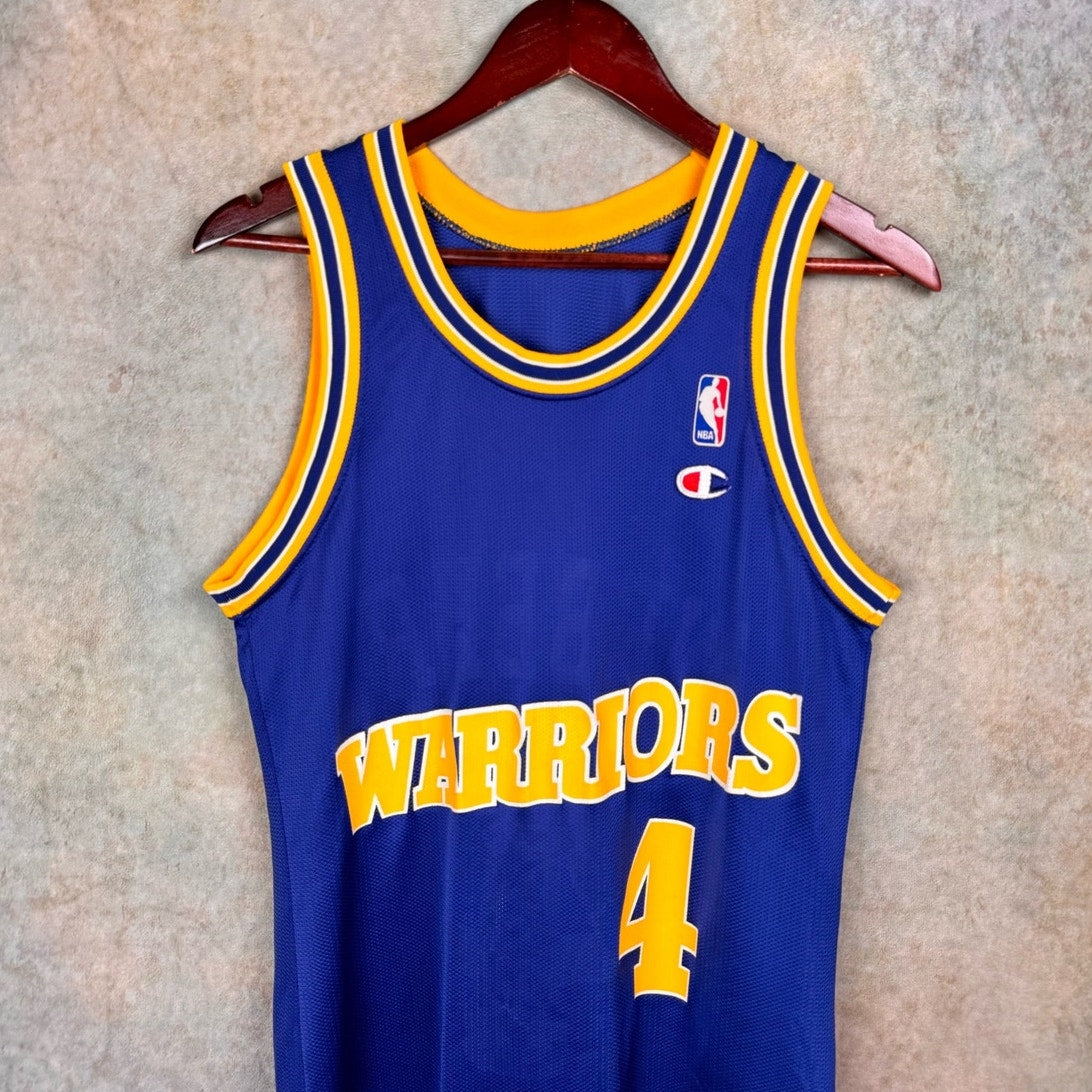 VTG 90s Chris Webber Golden State Warriors Jersey M Thrift Haven Vintage Streetwear