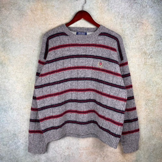 VTG Tommy Hilfiger Striped Sweater XL