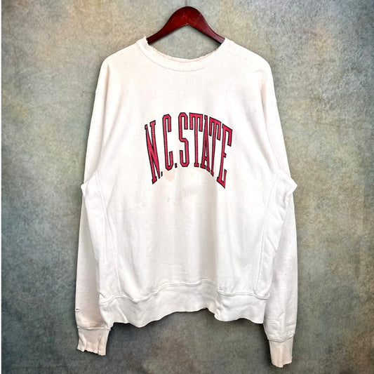 VTG 90s NC State College Sweatshirt XXL