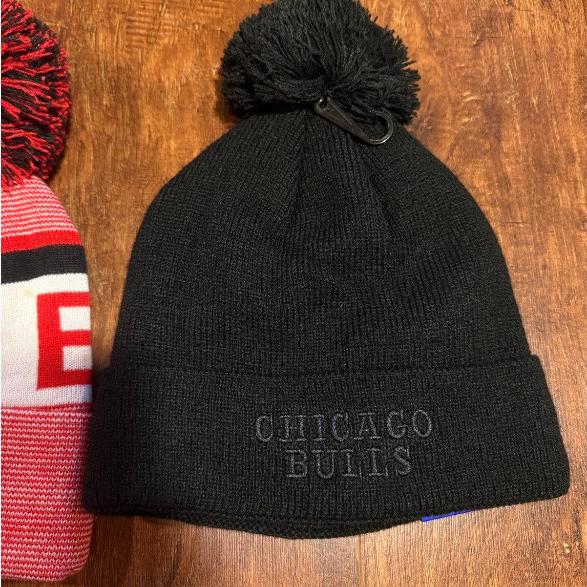 Chicago Bulls NBA Ultra Game Beanie Hat Bundle of 2 Winter Basketball Sports NWT