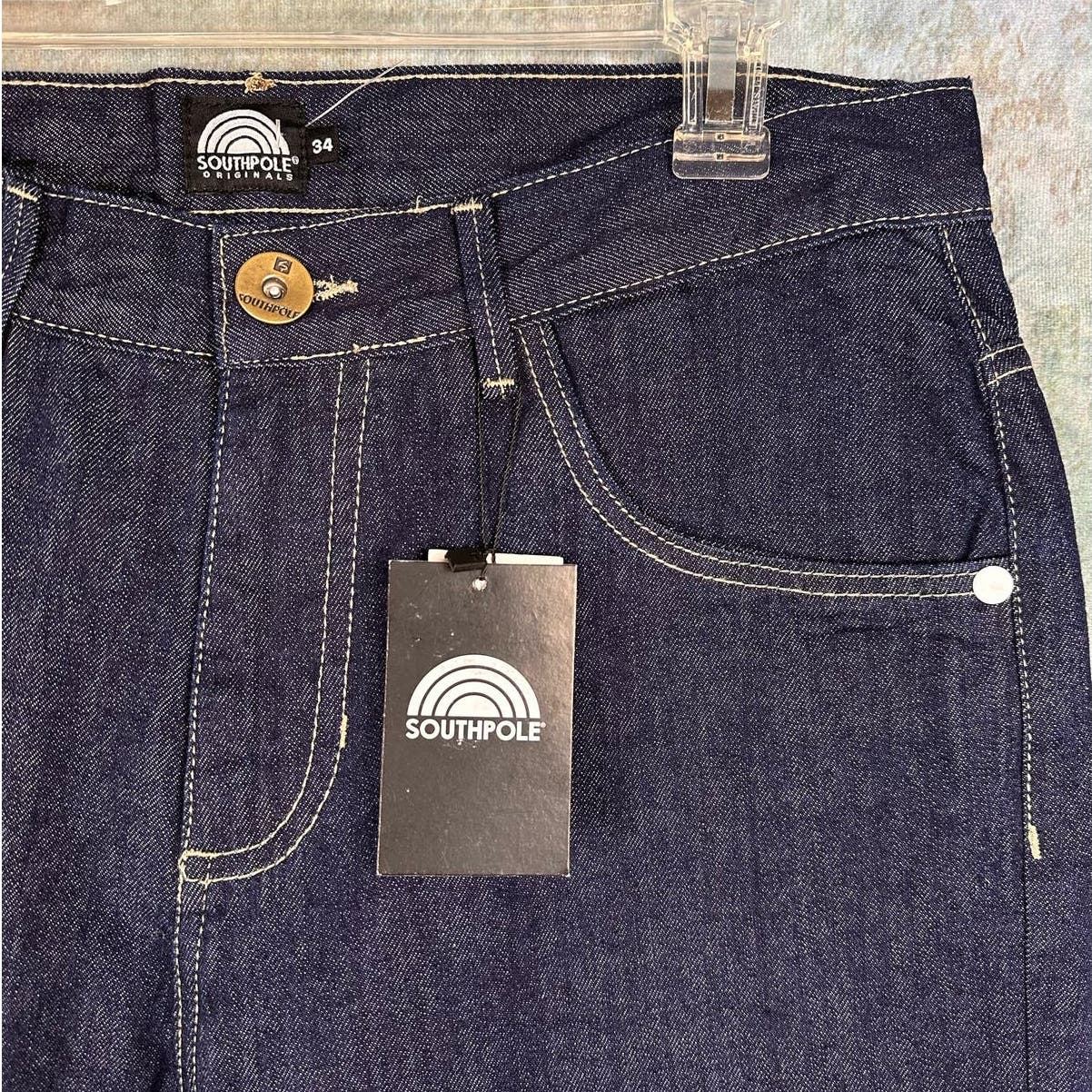 Vintage SouthPole Baggy Denim Jeans 34x36