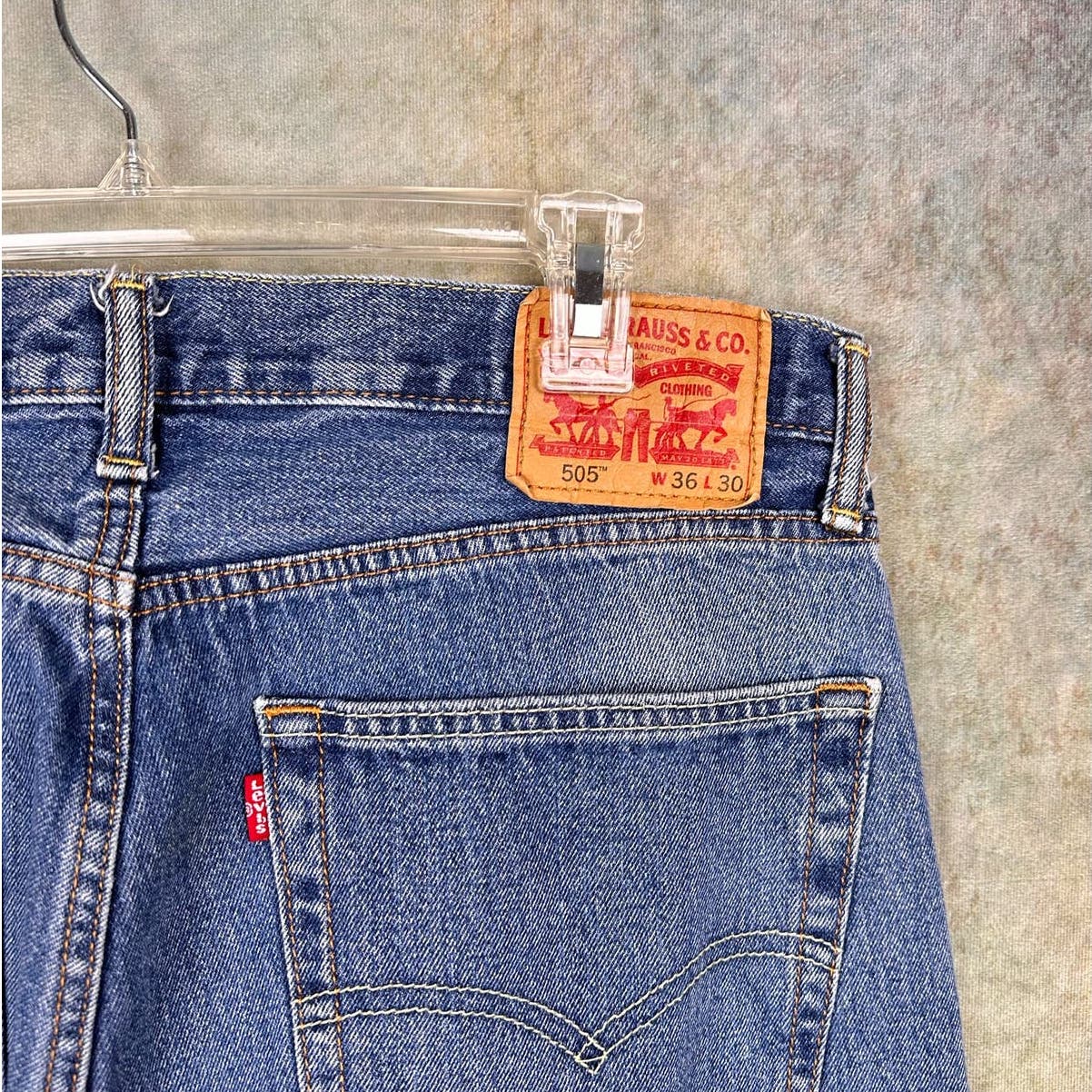 Vintage Levis 505 Denim Jeans 36x30