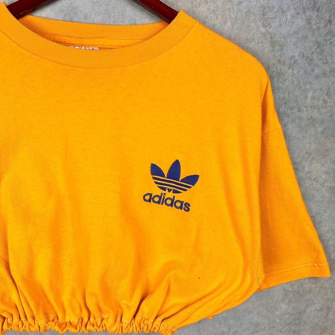 Vintage 90s Adidas Trefoil Logo T Shirt L