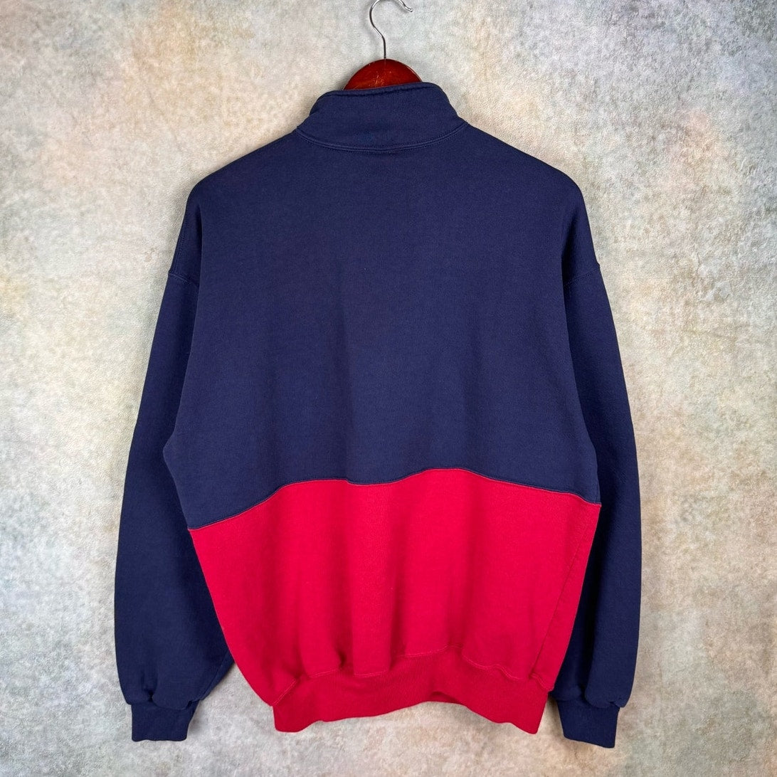 VTG 90s Russell Athletic Q Zip Sweatshirt XL – Thrift Haven