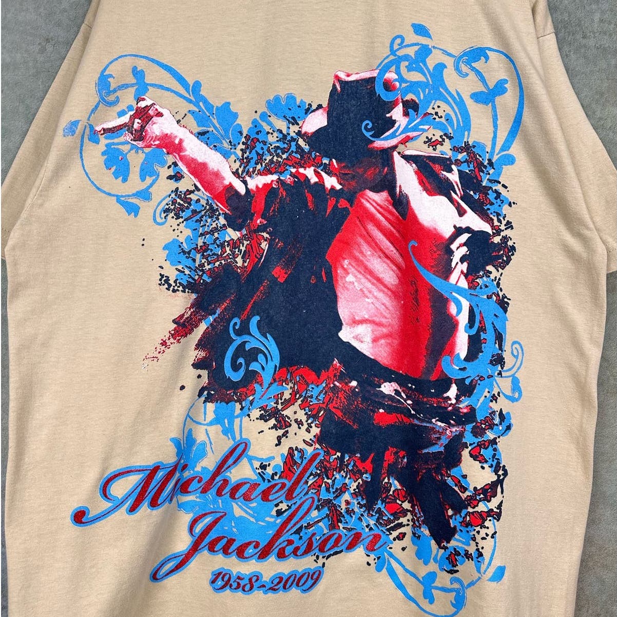 Michael Jackson Memorial Graphic T Shirt XL