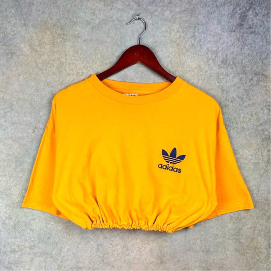 Vintage 90s Adidas Trefoil Logo T Shirt L
