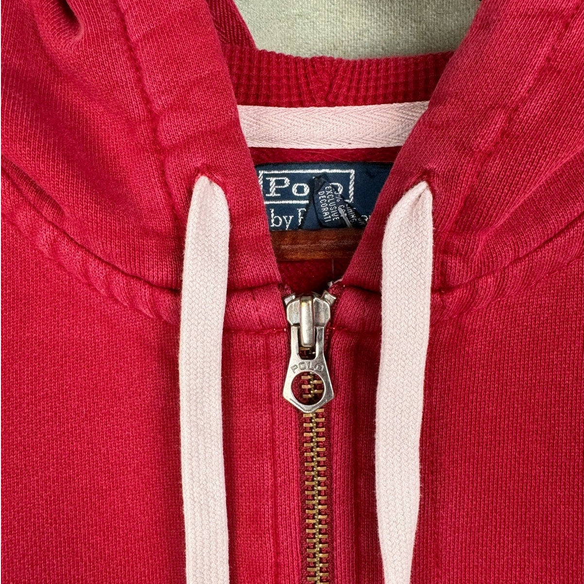 VTG 90s Polo Ralph Lauren Hoodie Sweatshirt XXL