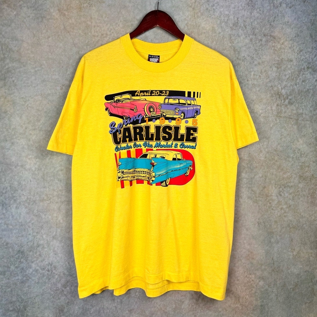 VTG 90s Classic Car Show T Shirt XL