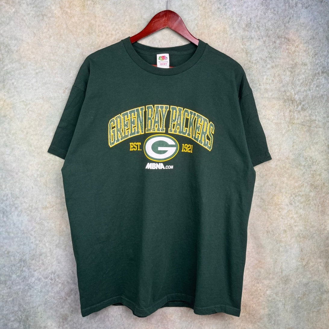 VTG 90s Green Bay Packers T Shirt XL