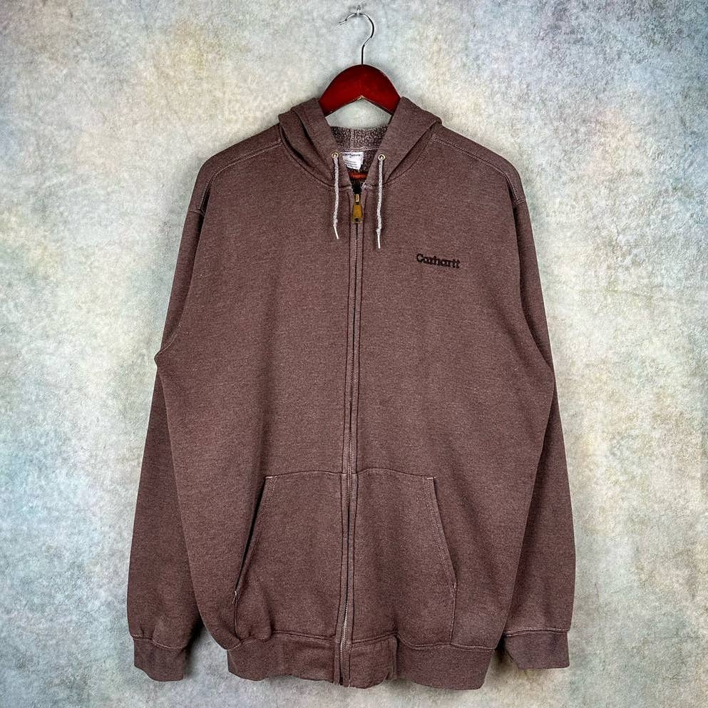 Vintage Carhartt Full Zip Hoodie L