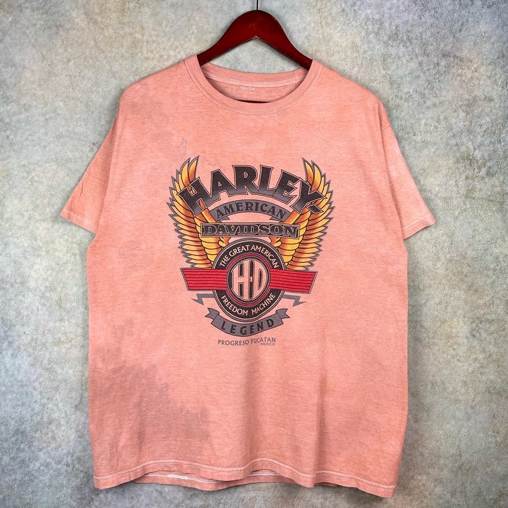 Vintage Harley Davidson Motorcycles T Shirt L