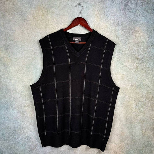 Vintage Knit Sweater Vest XL