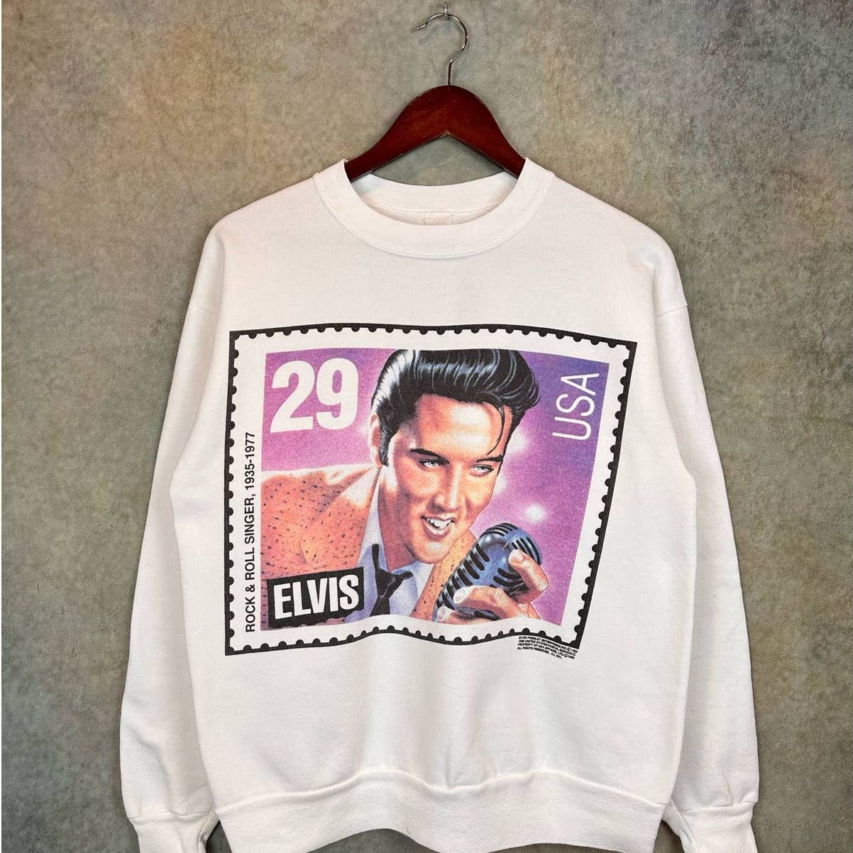 Vintage 1992 Elvis Presley Crewneck L