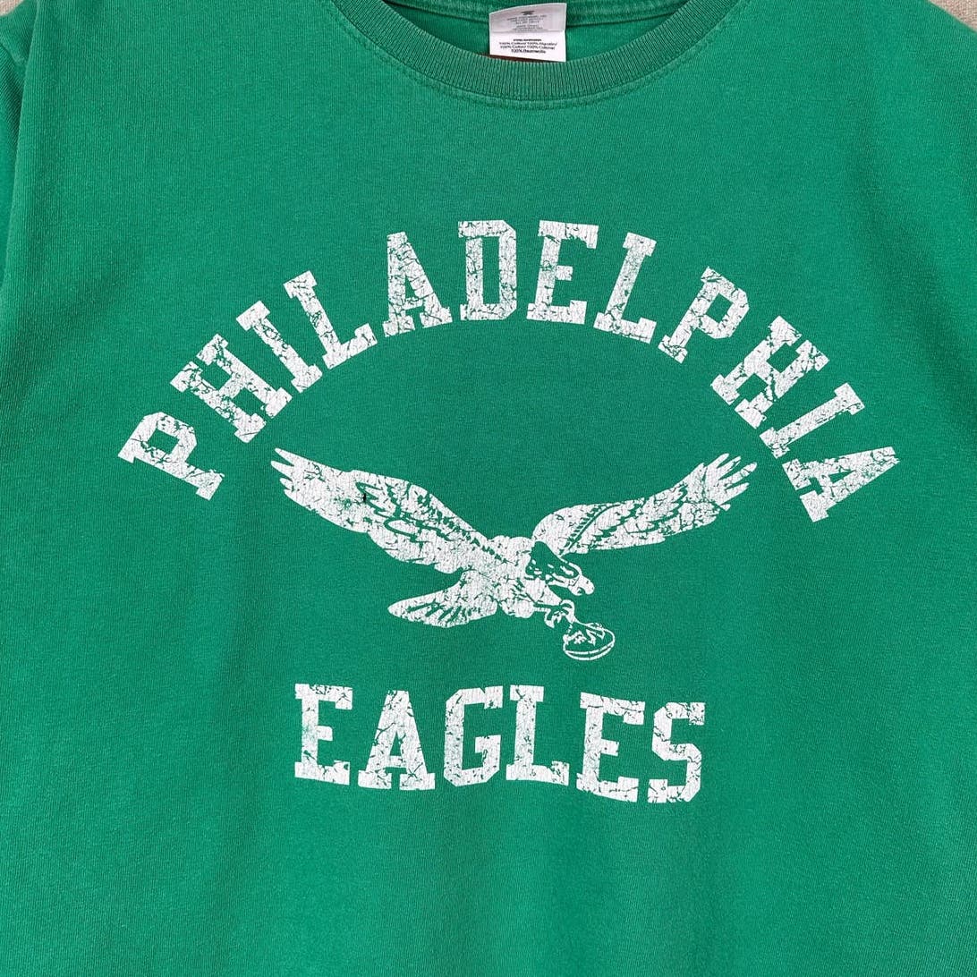 Vintage Philadelphia Eagles T Shirt Classic Logo M