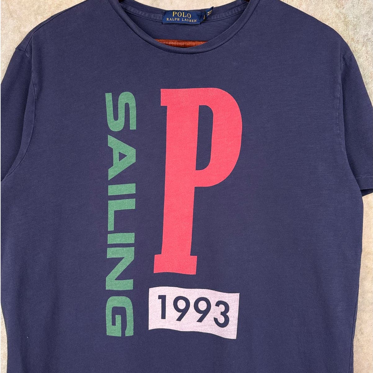 Polo Ralph Lauren Sailing T Shirt L 1993
