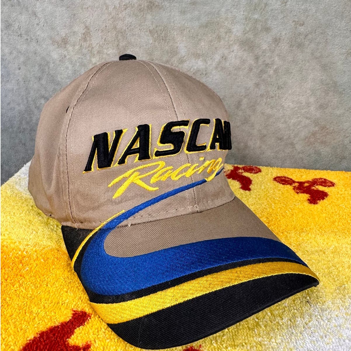 Vintage Nascar Racing Snapback Hat OS