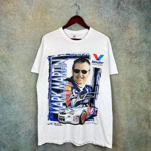 Vintage Mark Martin Valvoline Racing T Shirt XL