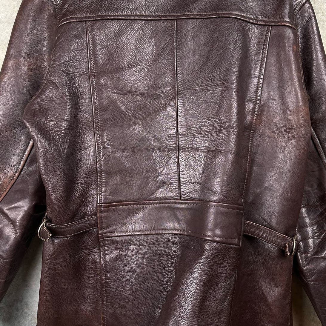Vintage Leather Leather Jacket 2XL