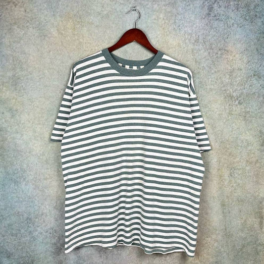Vintage Striped T Shirt XL