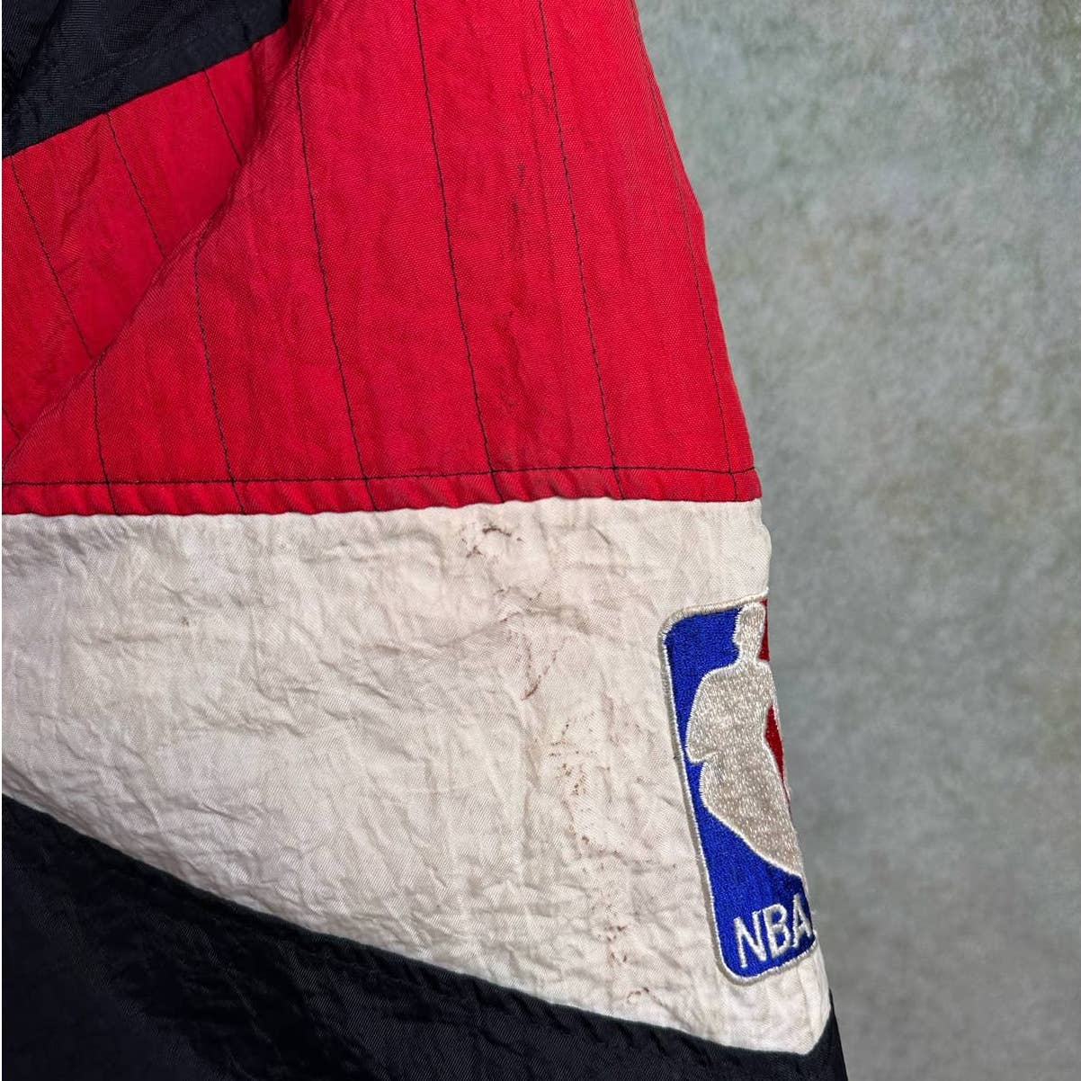 Vintage Chicago Bulls Starter Puffer Jacket XL