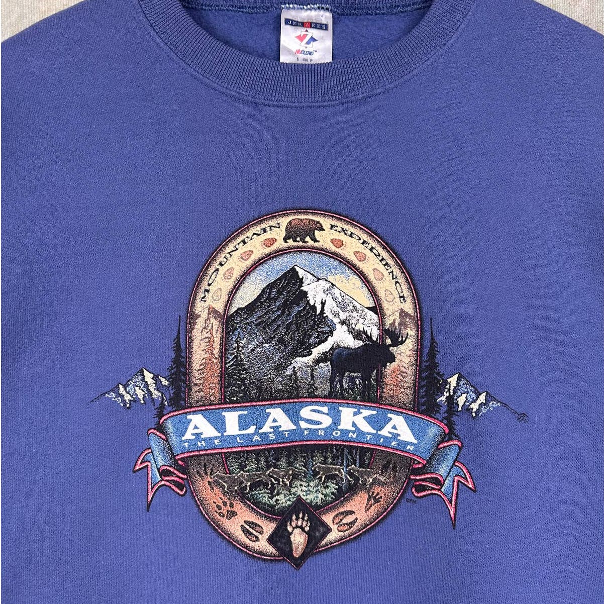 Vintage Alaska Crewneck Sweatshirt S