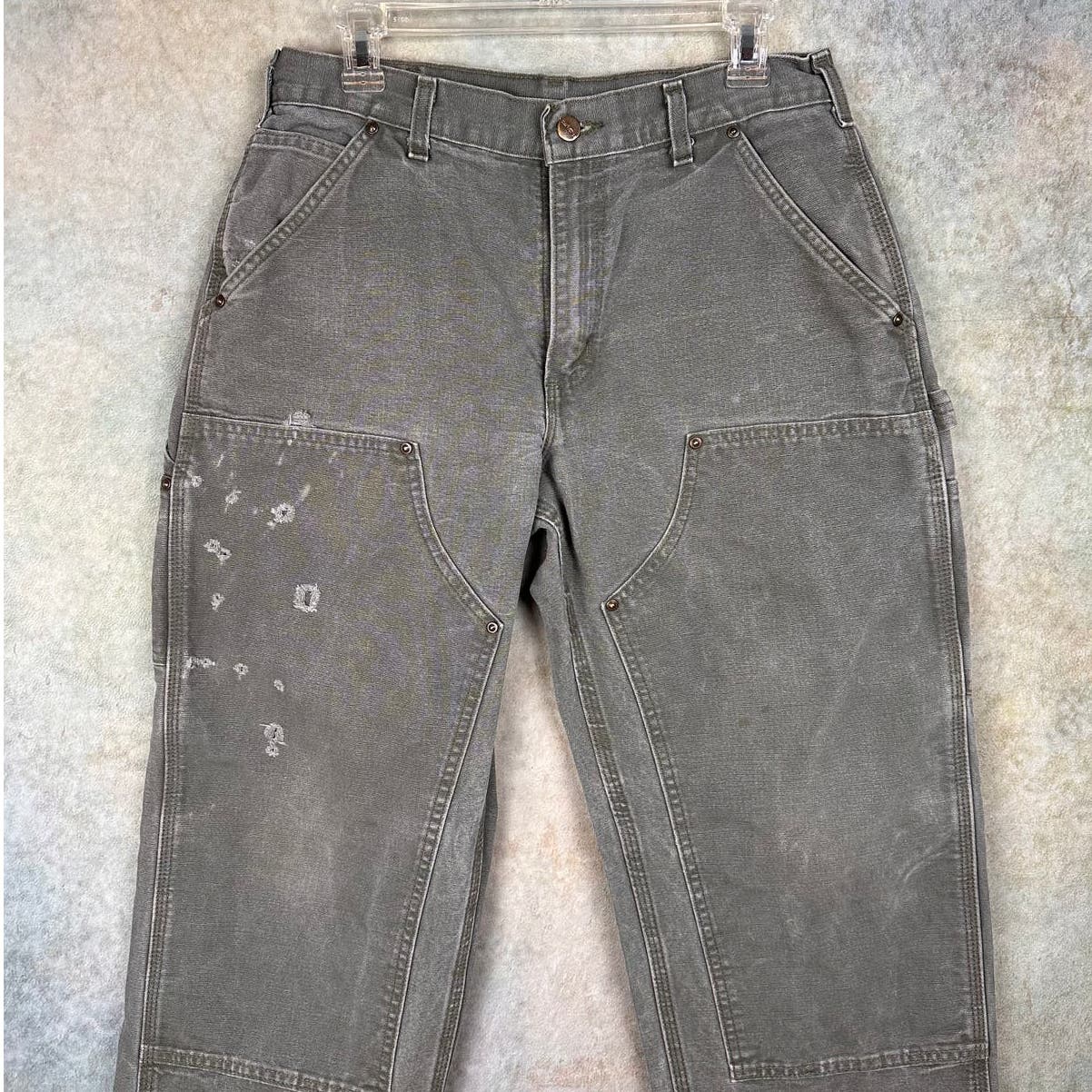 Vintage Carhartt Double Knee Work Wear Pants 32x30
