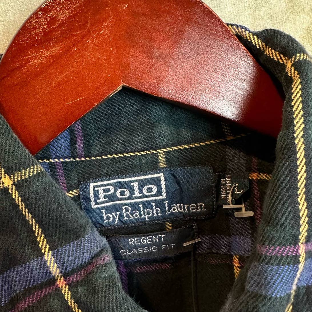 Vintage Polo Ralph Lauren Flannel Shirt L