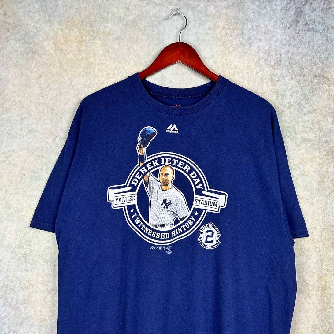 New York Yankees Derek Jeter Day T Shirt XL