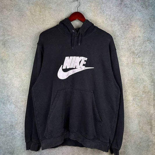 Vintage Nike Spell Out Hoodie L