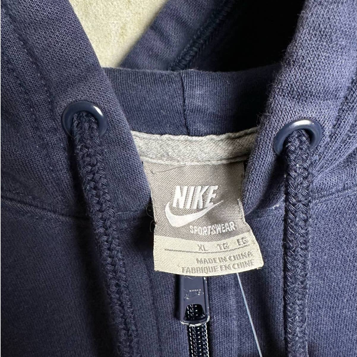 Nike Full Zip Hoodie Sweatshirt XL