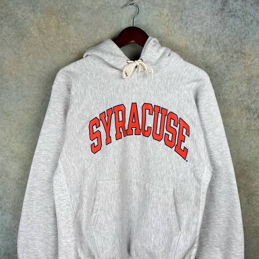 Vintage Syracuse Champion Reverse Weave Hoodie L