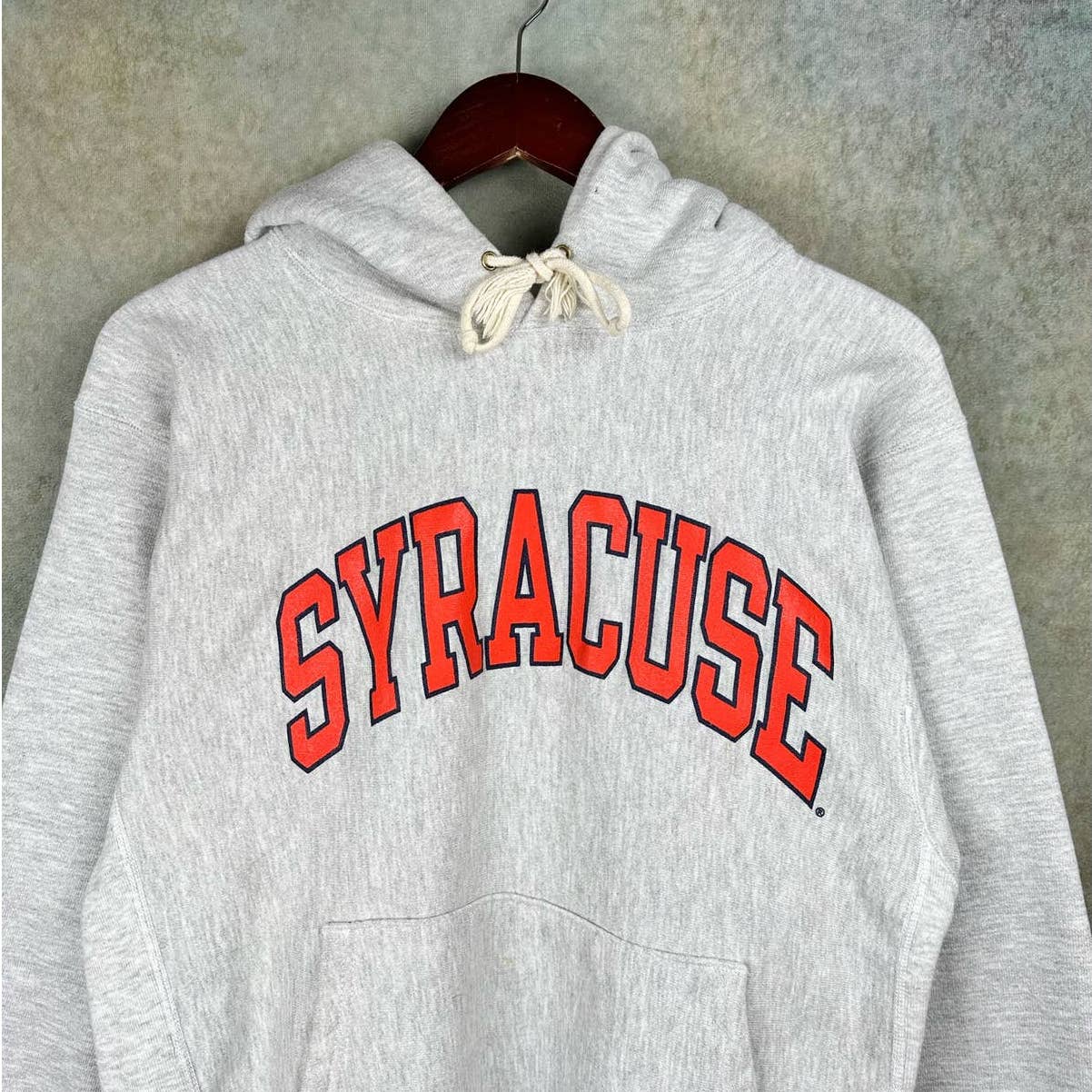 Vintage Syracuse Champion Reverse Weave Hoodie L