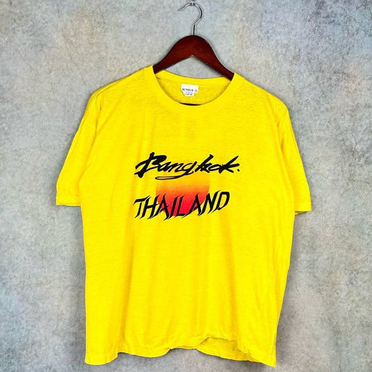 Vintage Thailand Travel T Shirt M