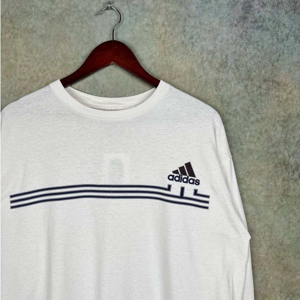 Vintage Adidas Long Sleeve T Shirt L