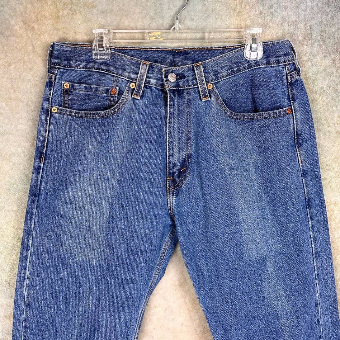 Vintage Levis 505 Denim Jeans 34x30