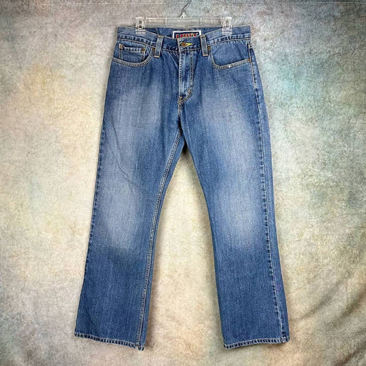 Vintage Levis 527 Bootcut Denim Jeans 33 x 30