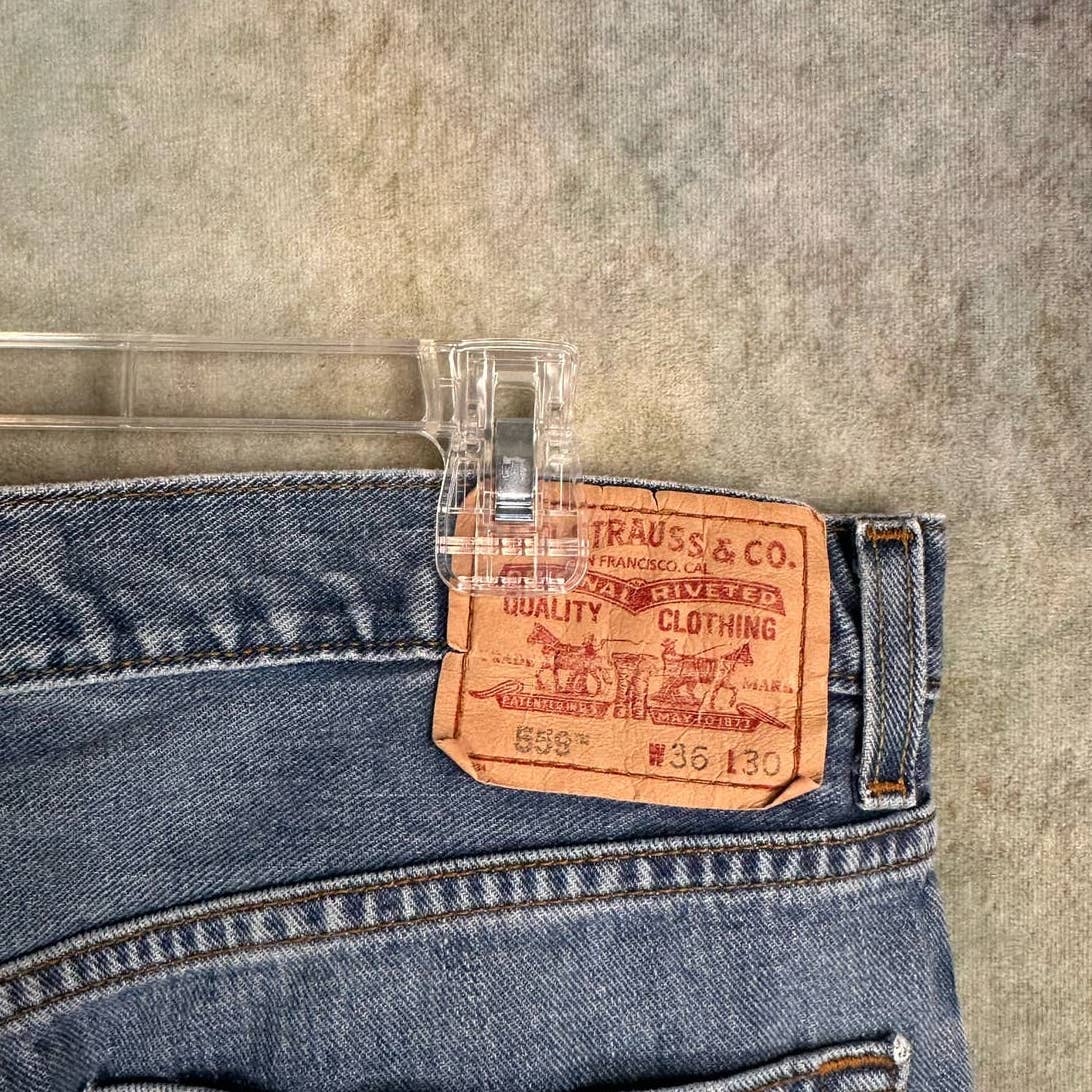 Vintage Levis 559 Denim Jeans 36x30