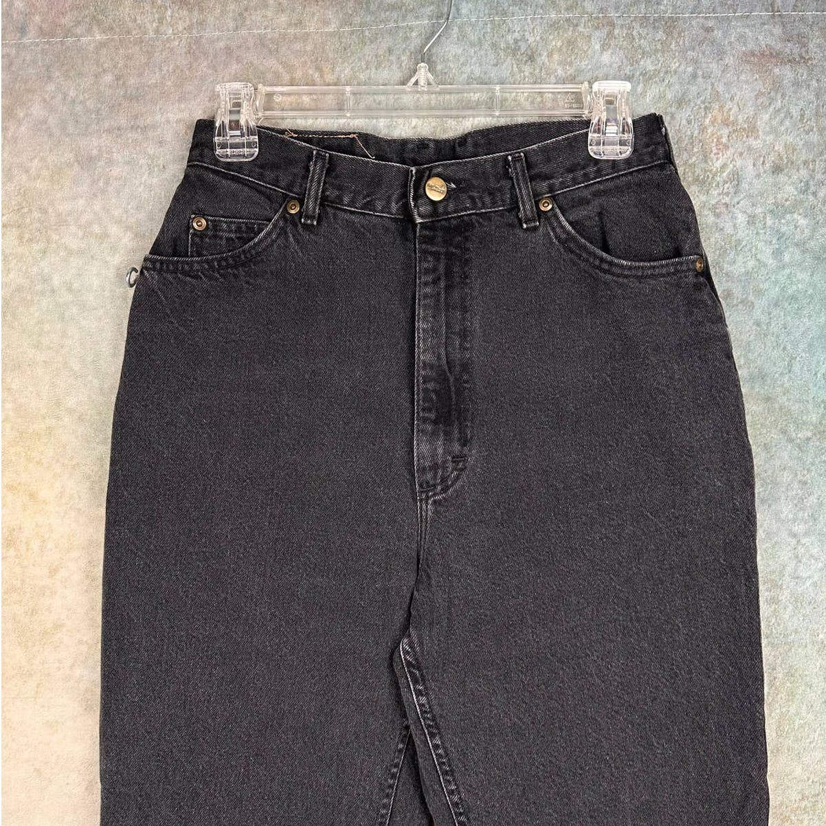 Vintage LL Bean Jeans 12 High Rise Mom Straight Leg Denim