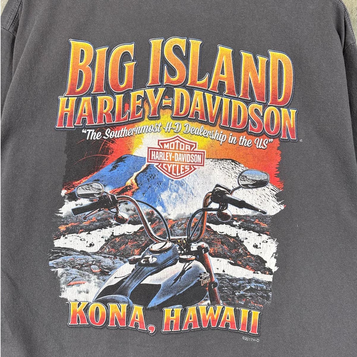 Harley Davidson Motorcycles Hawaii T Shirt L