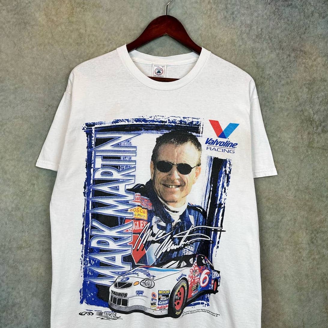 Vintage Mark Martin Valvoline Racing T Shirt XL