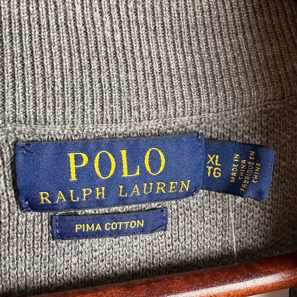Polo Ralph Lauren Quarter Zip Sweater XL